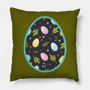 Cottage Core  Easter Egg Pillow