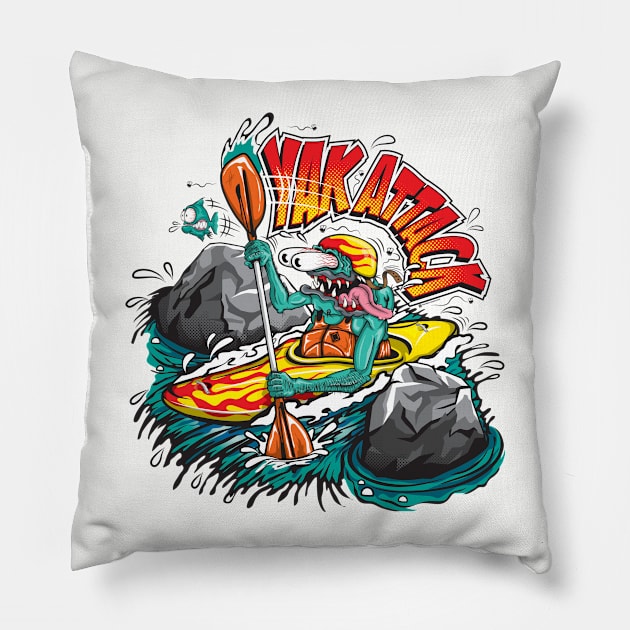 Yak Attack Pillow by OutdoorMayhem