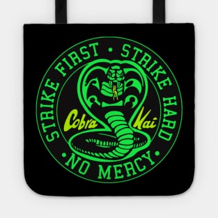 Cobra Kai No Mercy Strike Hard Gift Tote