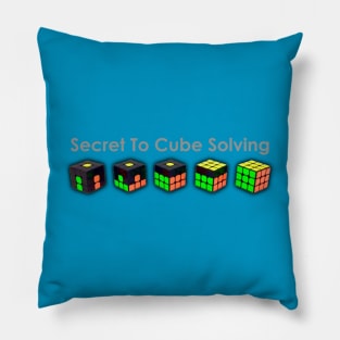 Cube Solving Secret Pillow