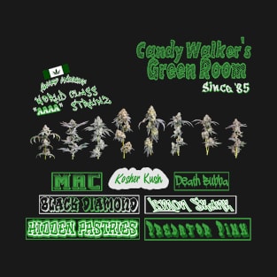 Candy Walker's Green Room T-Shirt