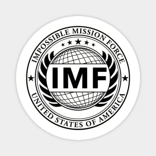 IMF - Impossible Mission Force (BLACK) Magnet