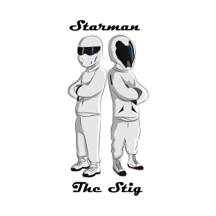 Starman and The Stig T-Shirt