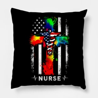 Comfortable Proud Nurse shirt Pillow