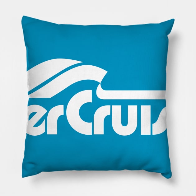 Mercruiser Pillow by MindsparkCreative