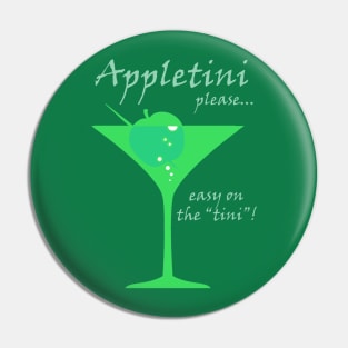 Appletini JD - Green Pin