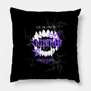 sapnap purple design Pillow