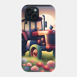 Just a boy who loves tractors Phone Case