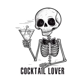 Cocktail skeleton T-Shirt