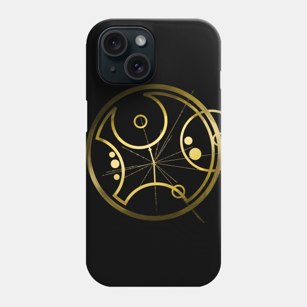 Voyager Gallifreyan Pulsar Map Phone Case by Circulartz