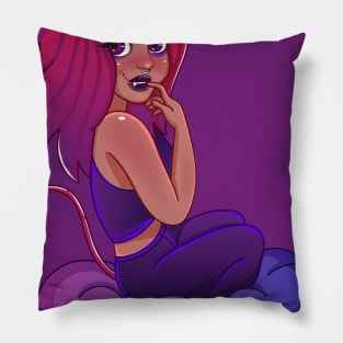 Devil girl Pillow