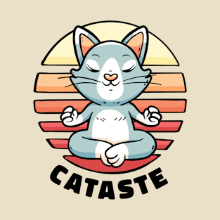 Cat Namaste T-Shirt