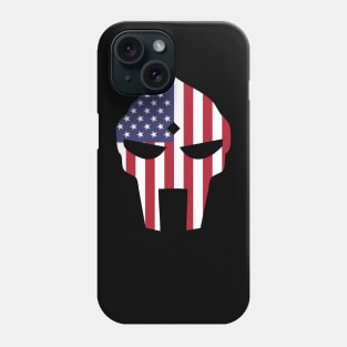 Doom mask #2: American flag Phone Case