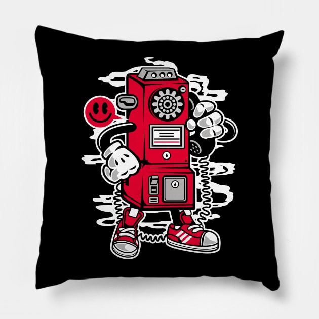 Phone Kid Pillow by drewbacca