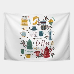 But First, Coffee Tapestry