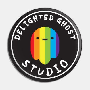 Rainbow Ghost Pin