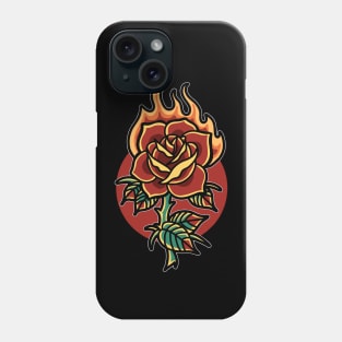 Burning Rose Phone Case