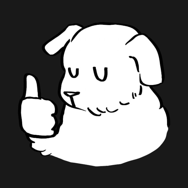 Thumbs Up Dog by bbluekyanite