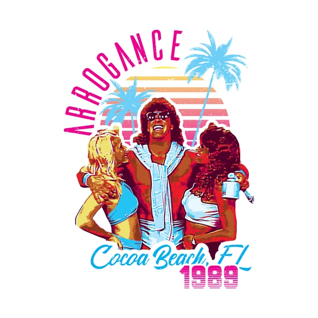 Arrogance Wrestling Martel 1989 vintage style t-shirt by teeheehustle