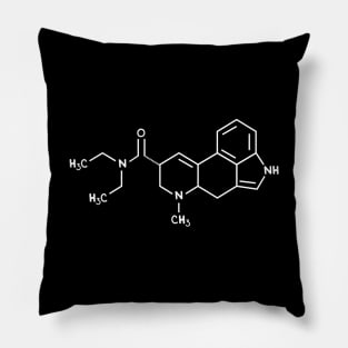 LSD molecule Pillow