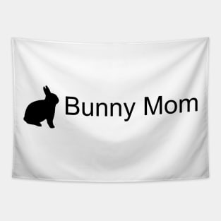 Bunny Mom Rabbit Silhouette Tapestry