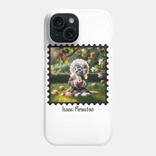 Isaac Meowton III Phone Case