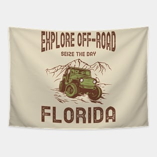 Florida Off-Road Tapestry