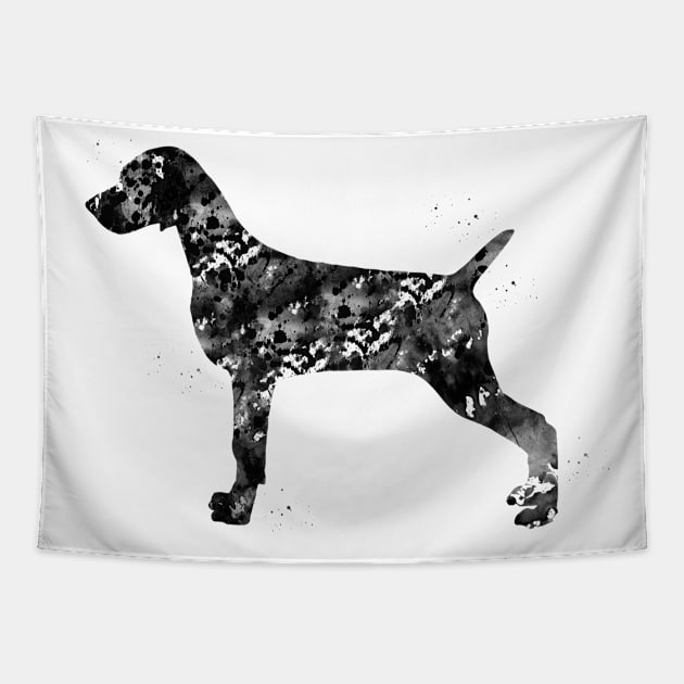 Weimaraner dog Tapestry by erzebeth