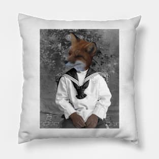 Sailor Fox Boy Pillow