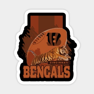 Cincinnati bengals - Football Tiger Magnet