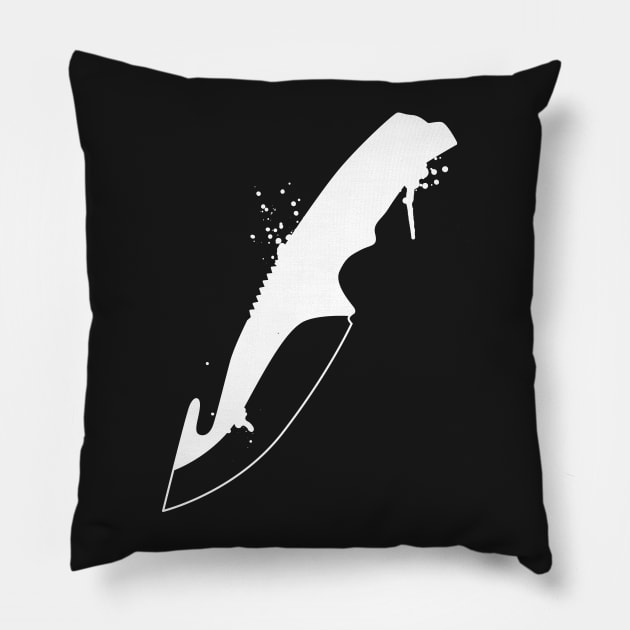 Gut Knife CSGO Gaming Pillow by turbopower