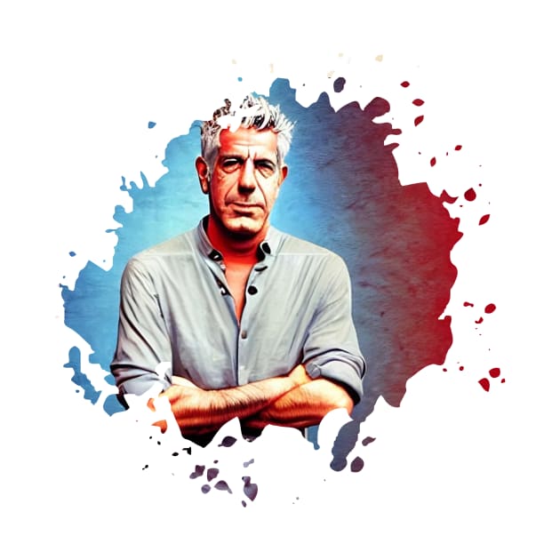 Anthony Michael Bourdain by Pixy Official