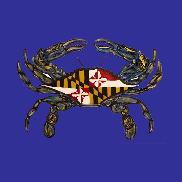 small maryland crab flag by Jeneralarts