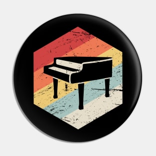 Retro Vintage Pianist Piano Pin