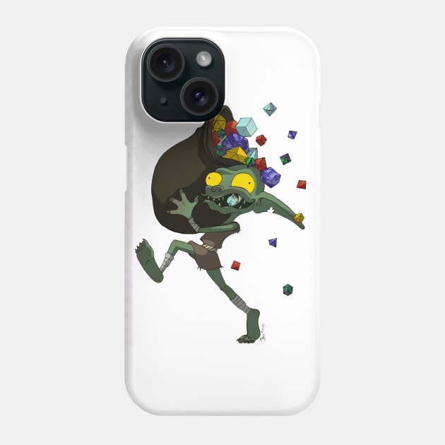 Dice Goblin Phone Case by KriticalKez