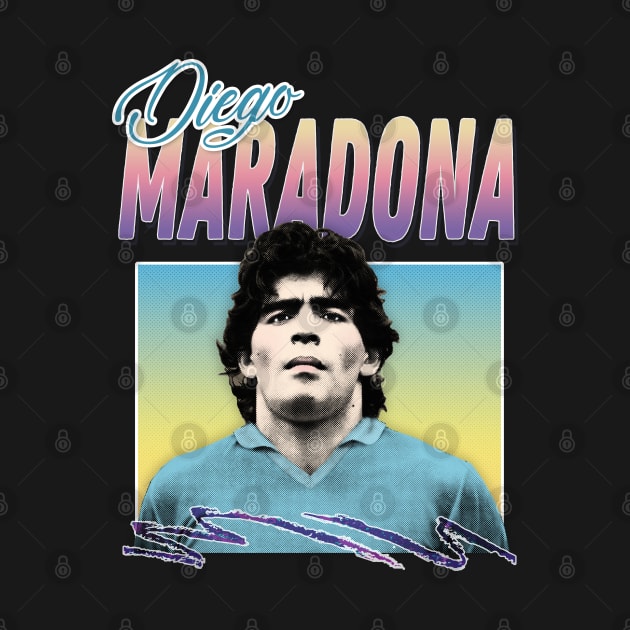 Diego Maradona / 90s Style Fanart Design by DankFutura