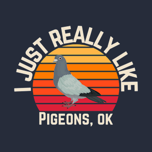 I Just Really Like Pigeons Ok T-Shirt