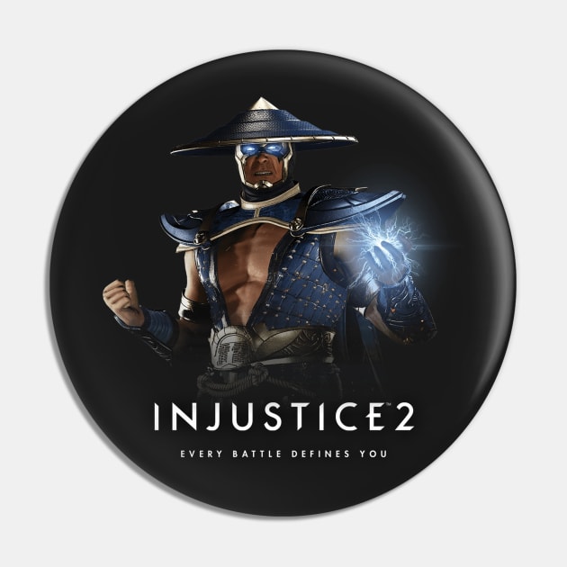 Injustice 2 - Raiden Pin by Nykos