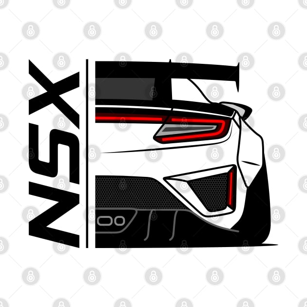 Widebody NSX Rear JDM by GoldenTuners