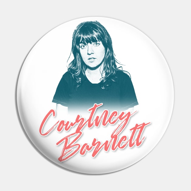 Courtney Barnett 90s Styled Aesthetic Design #2 Pin by DankFutura