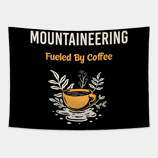 Mountaineering Mountaineer Mountain Climbing Tapestry by flaskoverhand