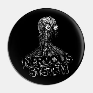 I have a very nervous system Variant Design Pin