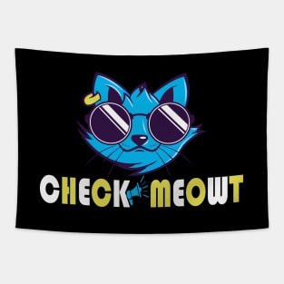 Check Meowt Tapestry