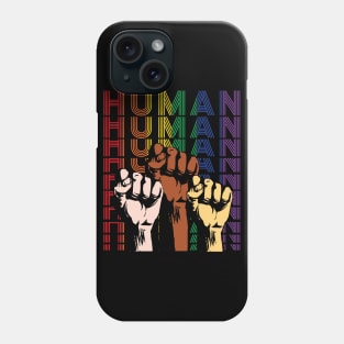 Pride LGBT Strong Hand Human Gay Rainbow Gift Phone Case