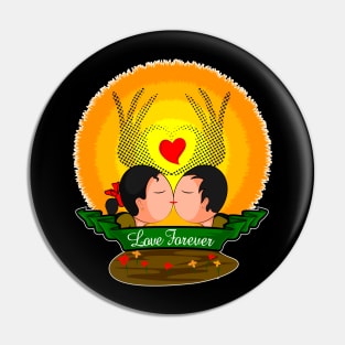 Love Forever Pin