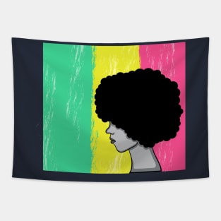 Pride Latina Afro Queen hispanic columbian gift present Tapestry