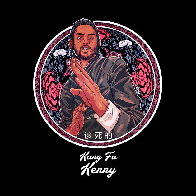 Kung Fu Kenny BACK PRINT by OhhEJ