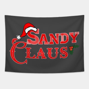 Sandy Claus (my wife) Tapestry