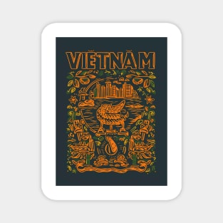 VIETNAM Magnet