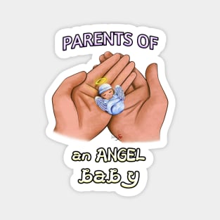 Parents of an Angel Baby (Tan) Magnet